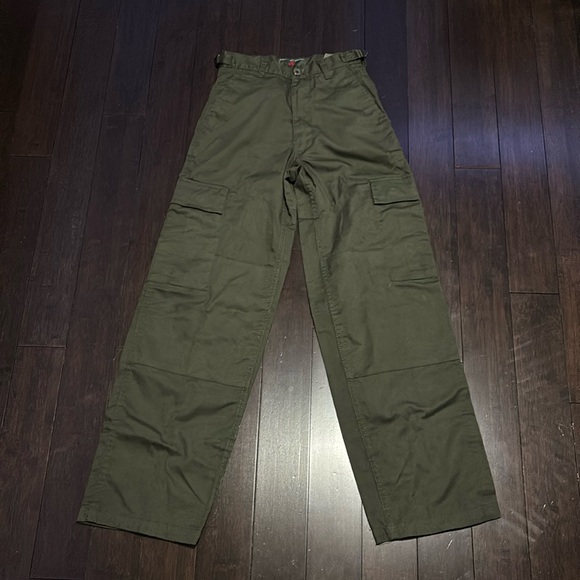 Vintage Parklands Canada Duty BDUs Green Cargo Pants - Picture 1 of 5